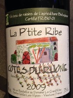 La Grand Ribe La P'Tite Ribe Côtes-du-Rhône
