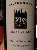 Kilikanoon Barrel Fermented Sémillon