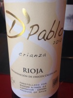 Altanza Rioja Crianza D'Pablo