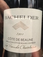 Bachelder La Grande Chatelaine Côte de Beaune