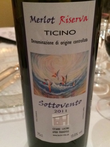 Cesare Lucini Ticino Sottovento Riserva Merlot Vivino US