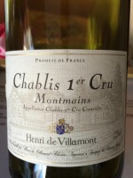 Henri de Villamont Chablis 1er Cru 'Montmains'