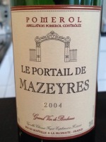 Château Mazeyres Le Portail de Mazeyres Pomerol