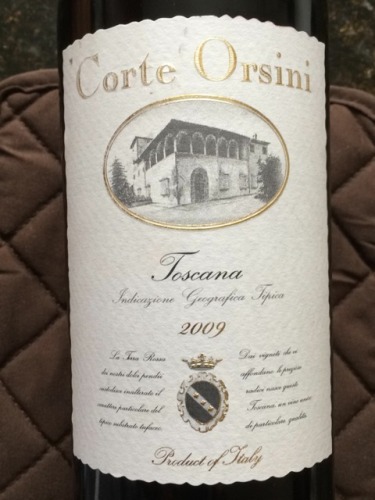 Corte Orsini Toscana 2009 | Wine Info Corte Orsini Toscana 2009 | Wine Info
