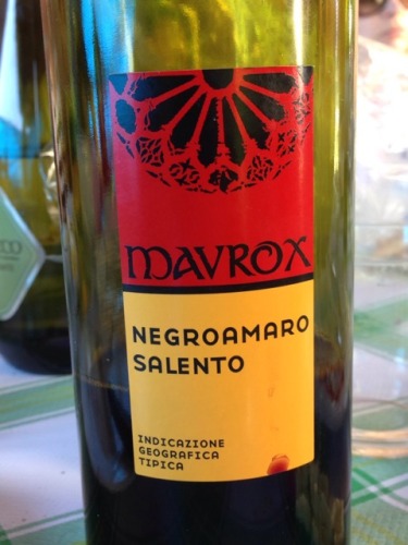 Mavrox Salento Negroamaro | Vivino US