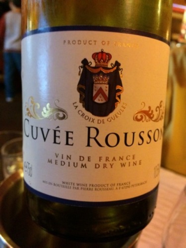 Pierre Rousseau Cuvée Rousson Medium Dry | Vivino English