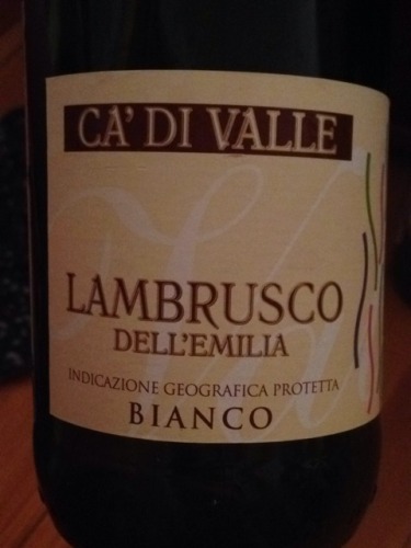 Ca'di Valle Lambrusco dell'Emilia Bianco | Vivino US