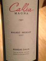 Callia Magna Malbec - Merlot