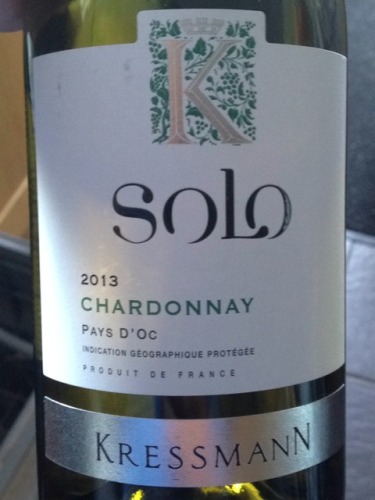 Kressmann Solo Chardonnay | Vivino English