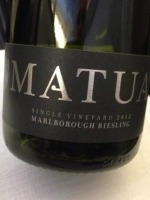 Matua Riesling Single Vineyard