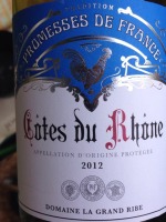 La Grand Ribe Promesses de France Tradition Côtes-du-Rhône