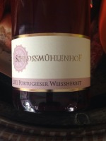 Schlossmühlenhof Weissherbst Portugieser