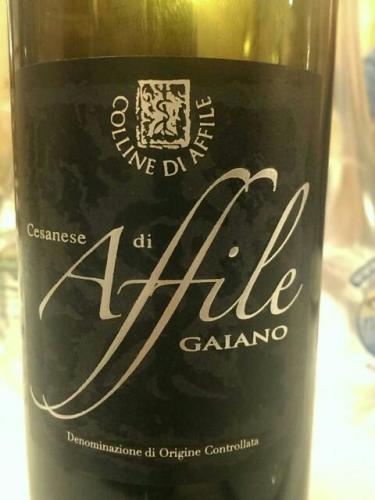Colline di Affile Gaiano Cesanese di Affile | Vivino