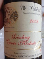Château d'Orschwihr Cuvée Modeste Riesling
