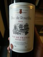 Les Celliers de Haute Croix Duc de Roseille Rouge Sec