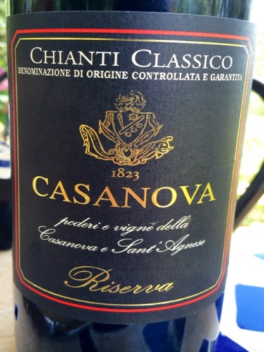 Sant'Agnese Casanova Chianti Classico Riserva 2010  Wine Info