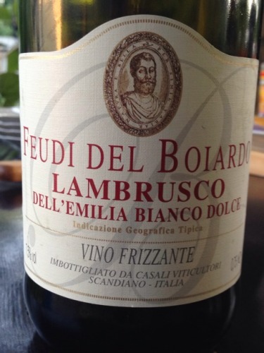 ワイン Casali Lambrusco Bianco Dell'Emilia IGP Casali Feudi del Boiardo Lambrusco dell'Emilia Bianco Dolce