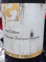 Kiss Gábor Cabernet Sauvignon Válogatás