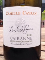 Camille Cayran Les Salyens Cairanne Blanc