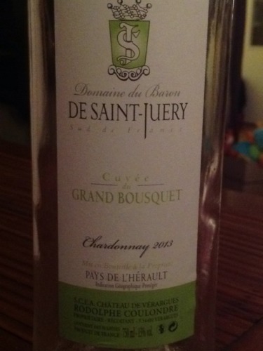 Château de Vérargues Pays De L Herault Cuvee Du Grand Bousquet