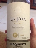 Bisquertt Family Vineyards La Joya Reserve Gewürztraminer