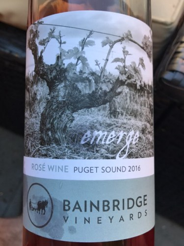 Bainbridge Vineyards Emerge Rosé | Vivino English