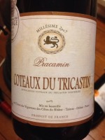 L'Union des Vignerons des Côtes du Rhône Pracamin Coteaux du Tricastin