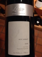 Mauricio Lorca Lírico Gran Reserva Petit Verdot