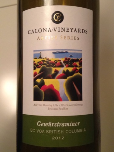 Calona Vineyards Artist Series Gewürztraminer | Vivino English