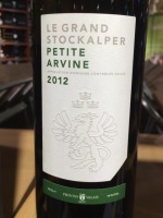 Provins Le Grand Stockalper Petite Arvine