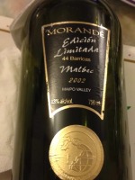 Morandé Edición Limitada 44 Barricas Malbec