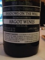 Argot Shadows on the Wall