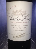 Charles Krug Sangiovese Reserve