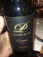 Auberge Du Vin Mendoza Reserva