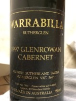 Warrabilla Glenrowan Cabernet