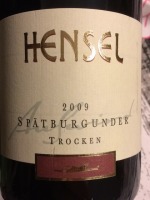 Hensel Spätburgunder Trocken