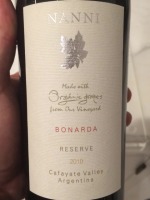 Nanni Reserve Bonarda