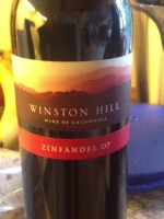 Frank Family Winston Hill Zinfandel