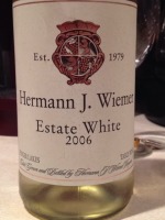 Hermann J. Wiemer Estate White