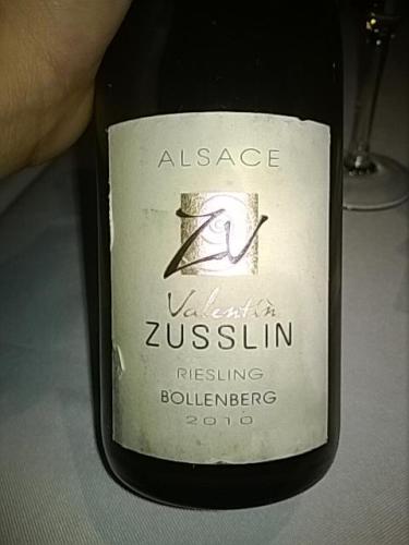 valentin zusslin valentin zusslin alsace bollenberg riesling 2010 wine info valentin zusslin valentin zusslin alsace bollenberg riesling 2010 wine info