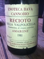 Tedeschi Enoteca Bava Cannobio Recioto della Valpolicella Amarone