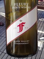 Fleury Estate Winery Chardonnay Napa Valley