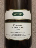 Matua Chardonnay Unwooded