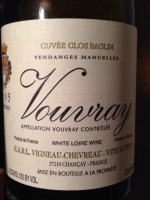 Vigneau-Chevreau Cuvée Clos Baglin Vouvray