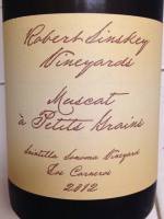 Robert Sinskey Scintilla Sonoma Vineyard Muscat à Petits Grains