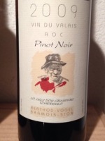 Berthod Vogel Vin Du Valais Pinot Noir