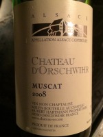 Château d'Orschwihr Muscat