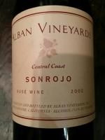 Alban Vineyards Sonrojo Rosé