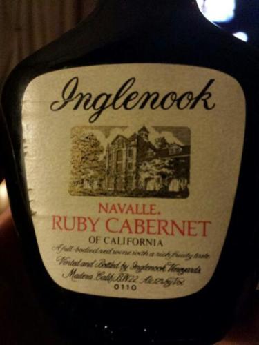 Inglenook Navalle Ruby Cabernet | Vivino English