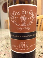Clos du Val Lone Cypress Ranch Merlot